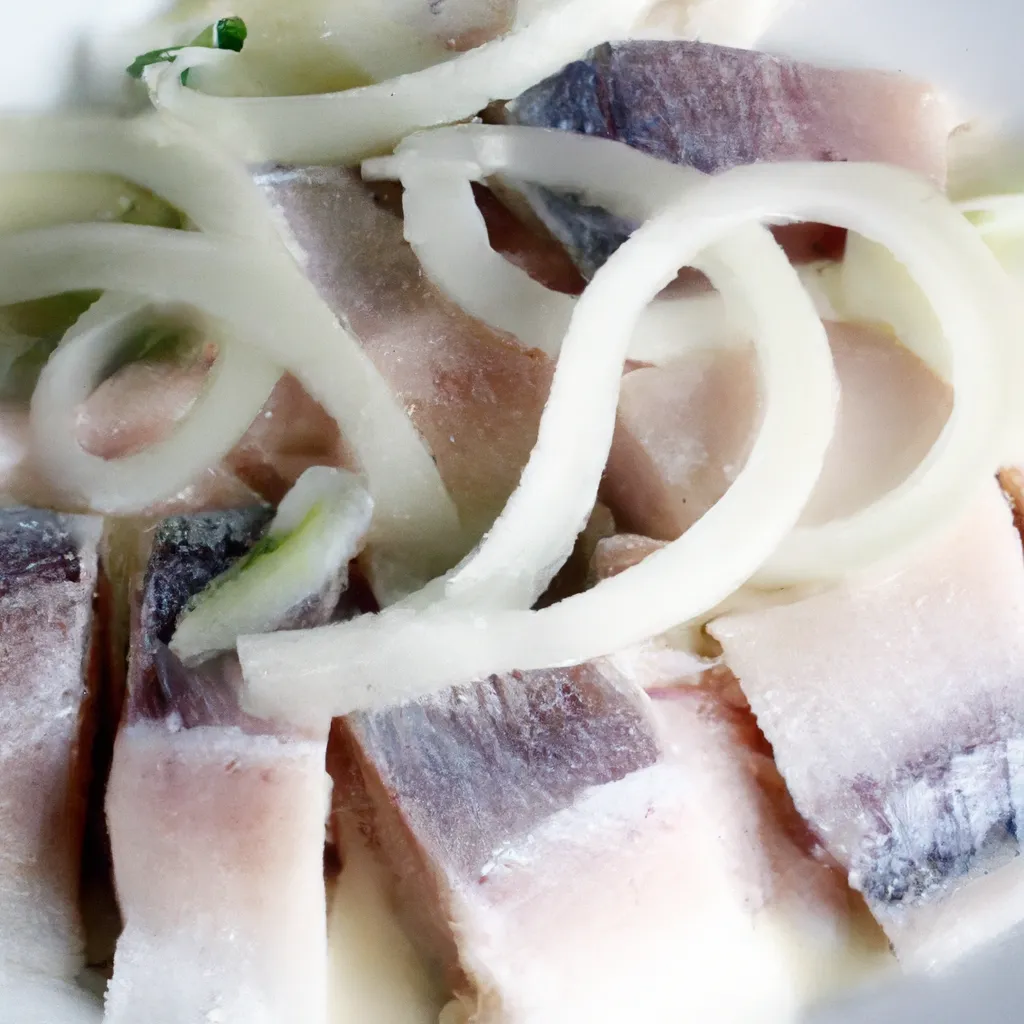 Jak zrobić śledzie w śmietanie z cebulą?